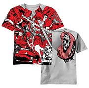 Deadpool Dead Red Silver T-Shirt